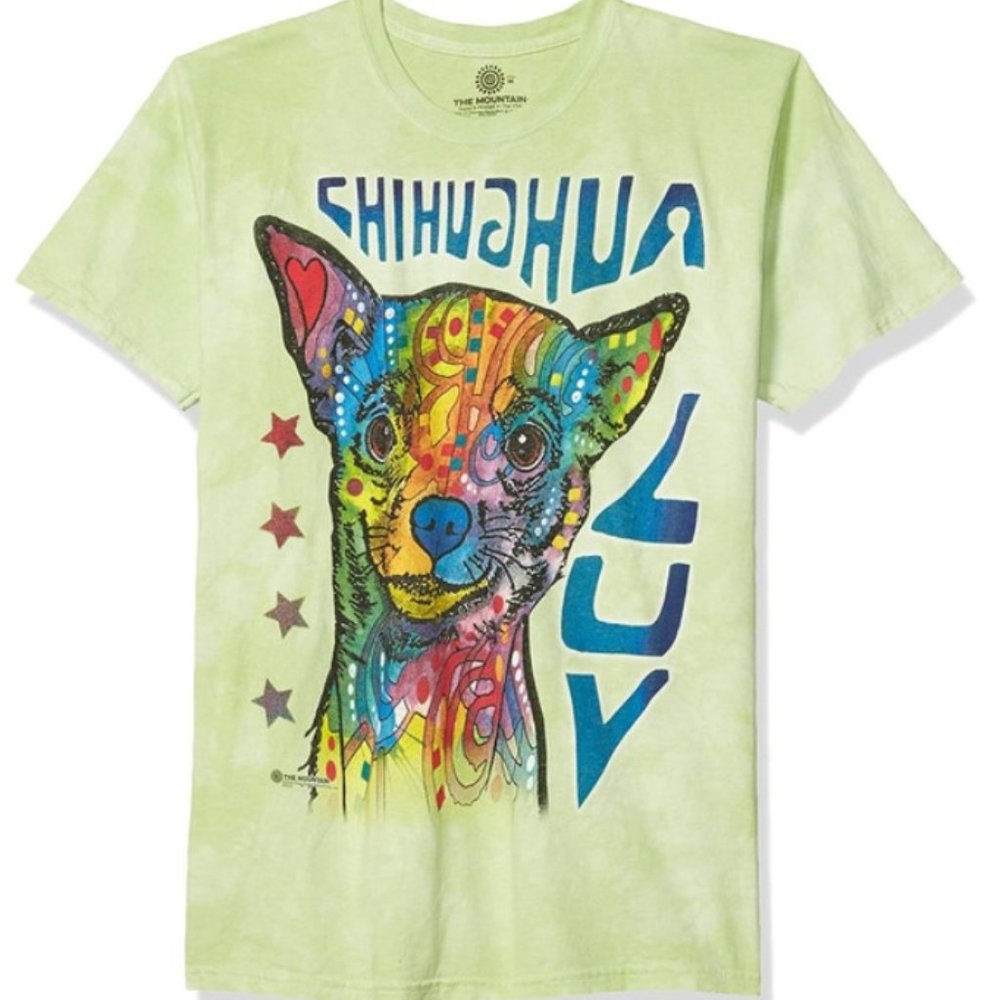 The Mountain Chihuahua Luv cotton tee 4XL